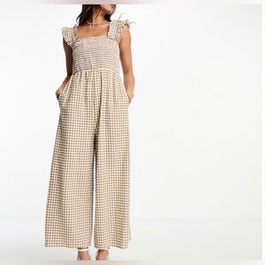 Checkered Jumpsuit